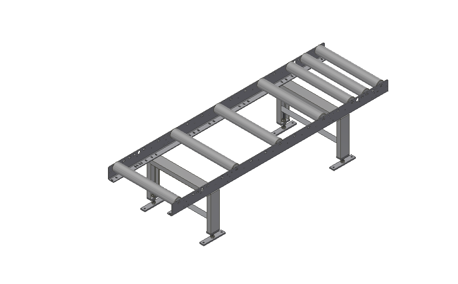 Rollenbahn Abfuhr manuell, für eco 410 90°, eco 510 90°