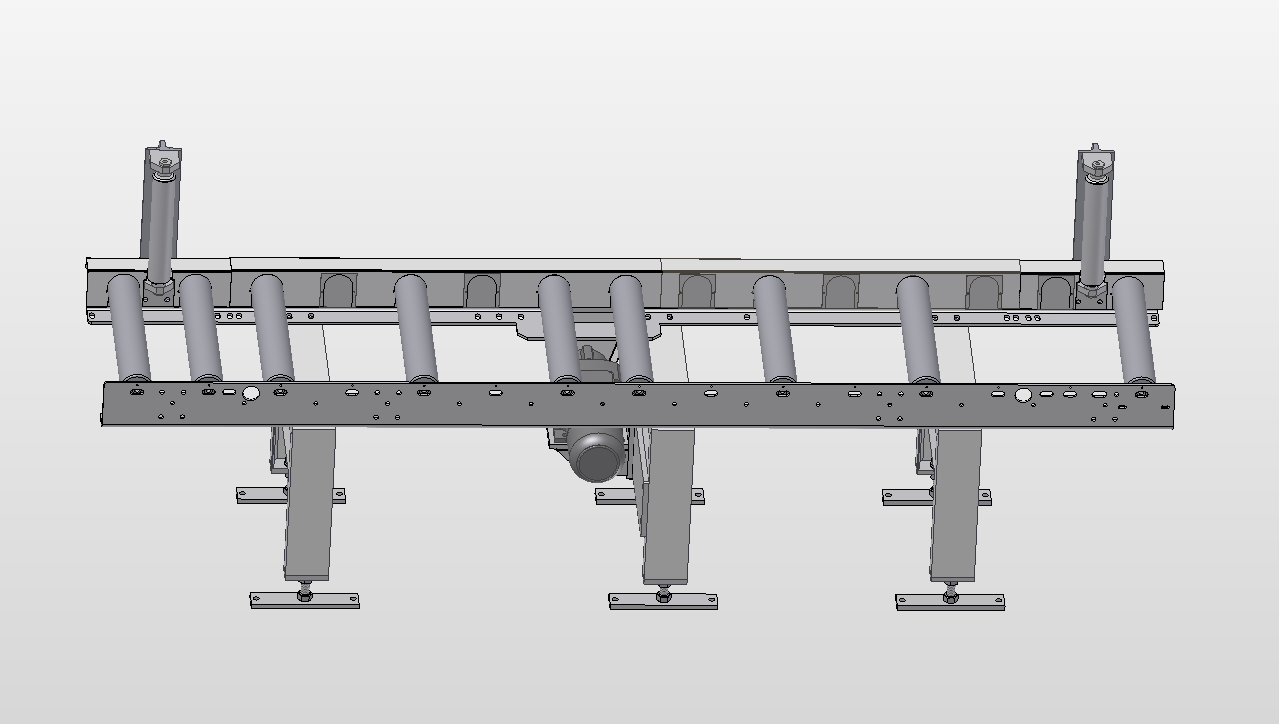 Rollenbahn Zufuhr angetrieben, für swing 320 G-HSS, swing 320 DG, eco 335er, mat 330/434/435