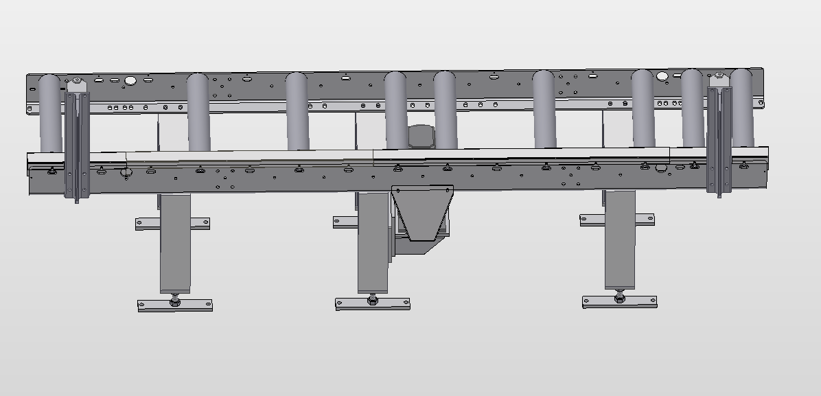 Rollenbahn Zufuhr angetrieben, für swing 320 G-HSS, swing 320 DG, eco 335er, mat 330/434/435