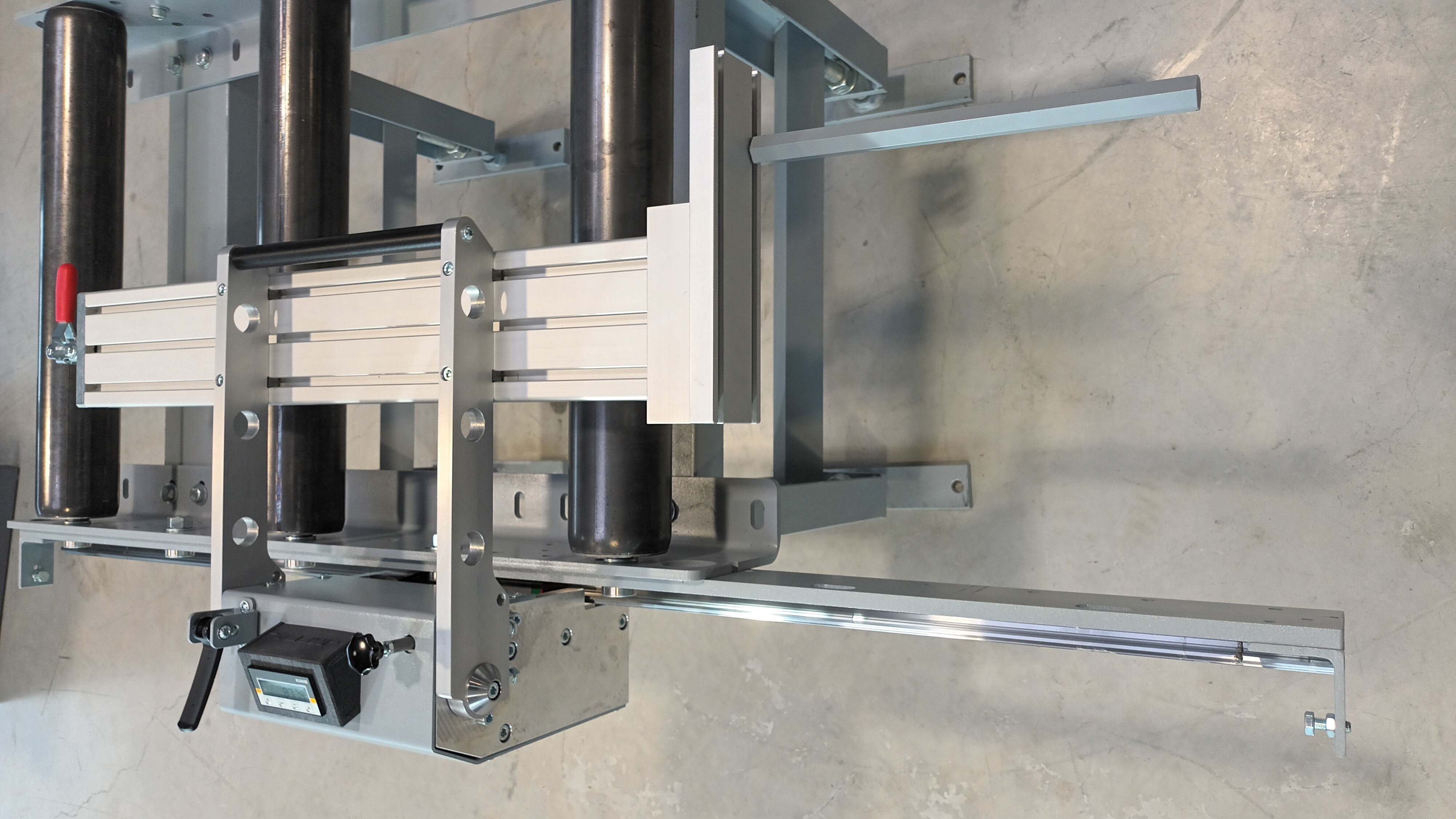 Measuring stop MEBA - MLD, manual, digital