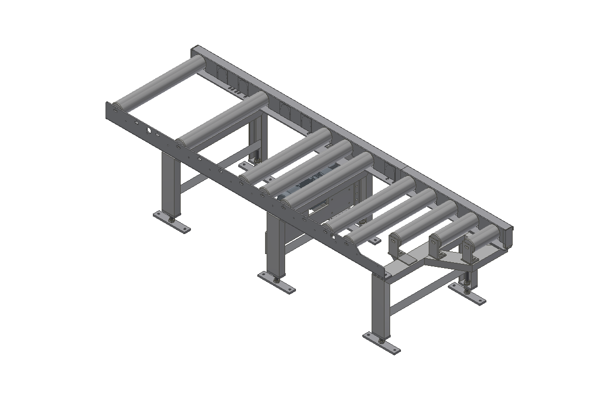 Rollenbahn Abfuhr angetrieben, für eco 410 DG/DGA, eco 510 DG/DGA