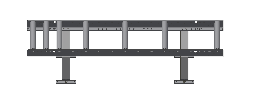 Rollenbahn Abfuhr manuell, für eco 335er 90°, mat 330/434/435