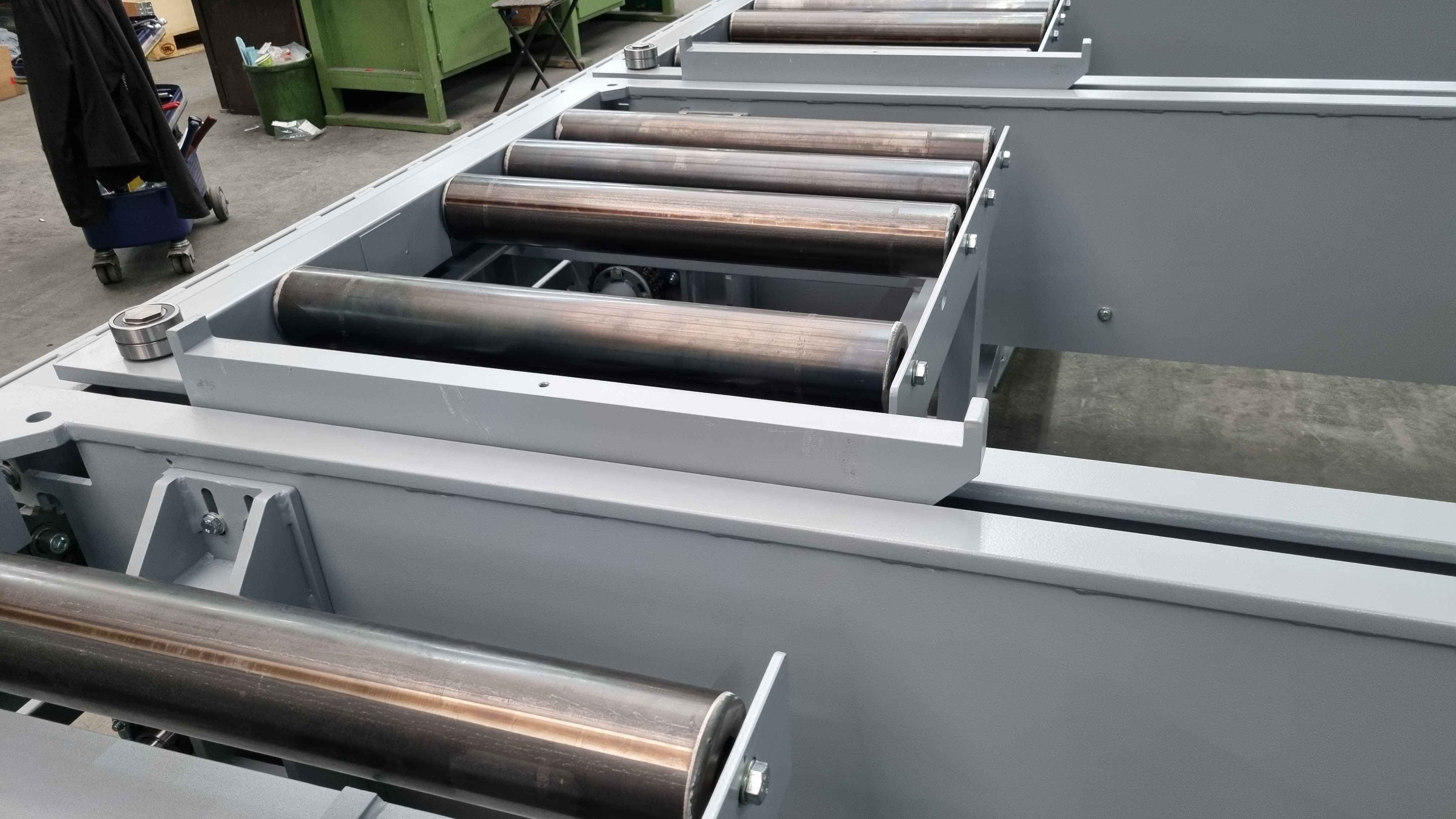 Hubwagen-Querförder-System