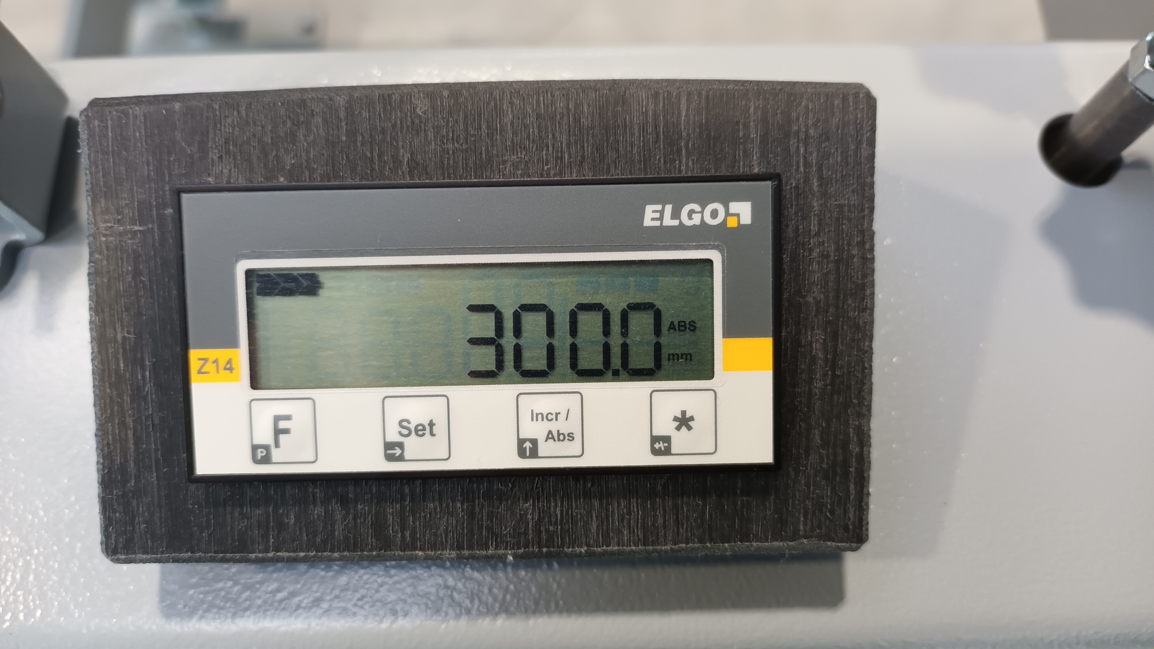 Measuring stop MEBA - MLD, manual, digital