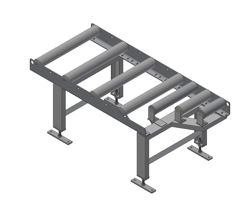 Rollenbahn Abfuhr manuell, für eco 410 DG/DGA, eco 510 DG/DGA