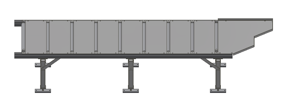 Rollenbahn Abfuhr manuell, für swing 320 G-HSS, swing 320 DG, eco 335er
